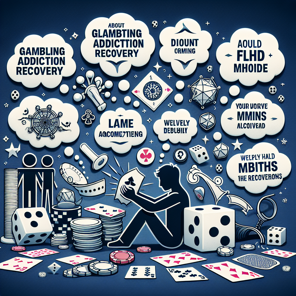 What are the common misconceptions about gambling addiction recovery?