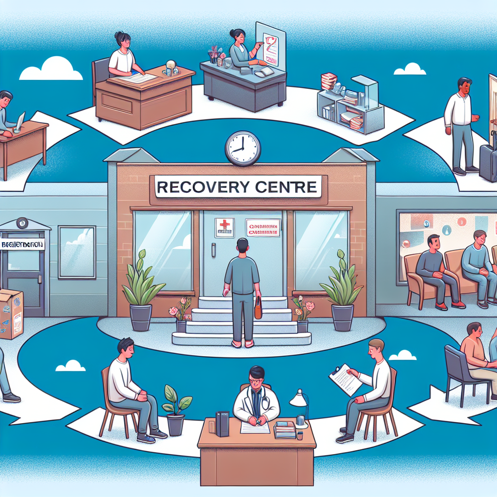 What is the intake process for addiction recovery services?