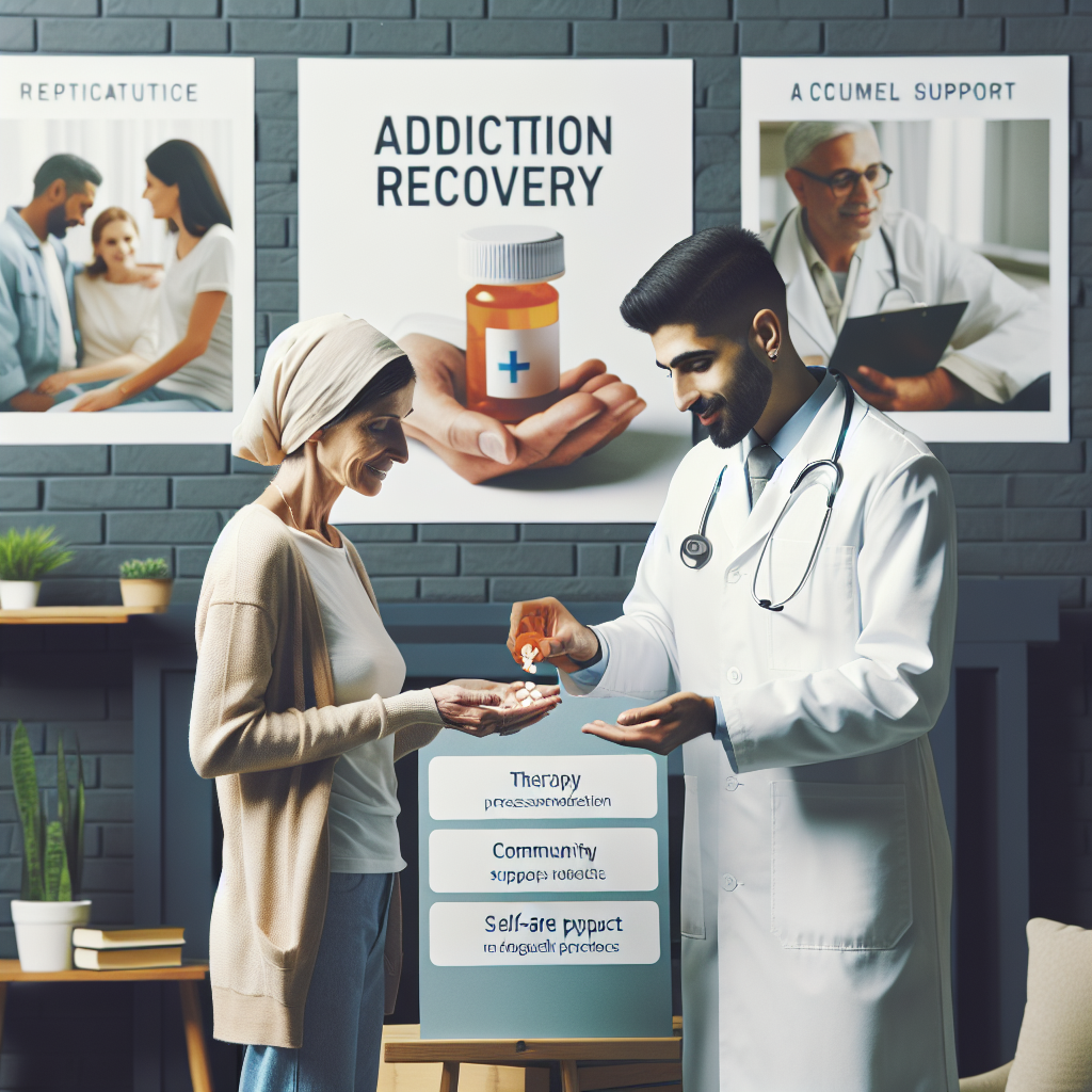 How do addiction recovery services use medication-assisted treatment?