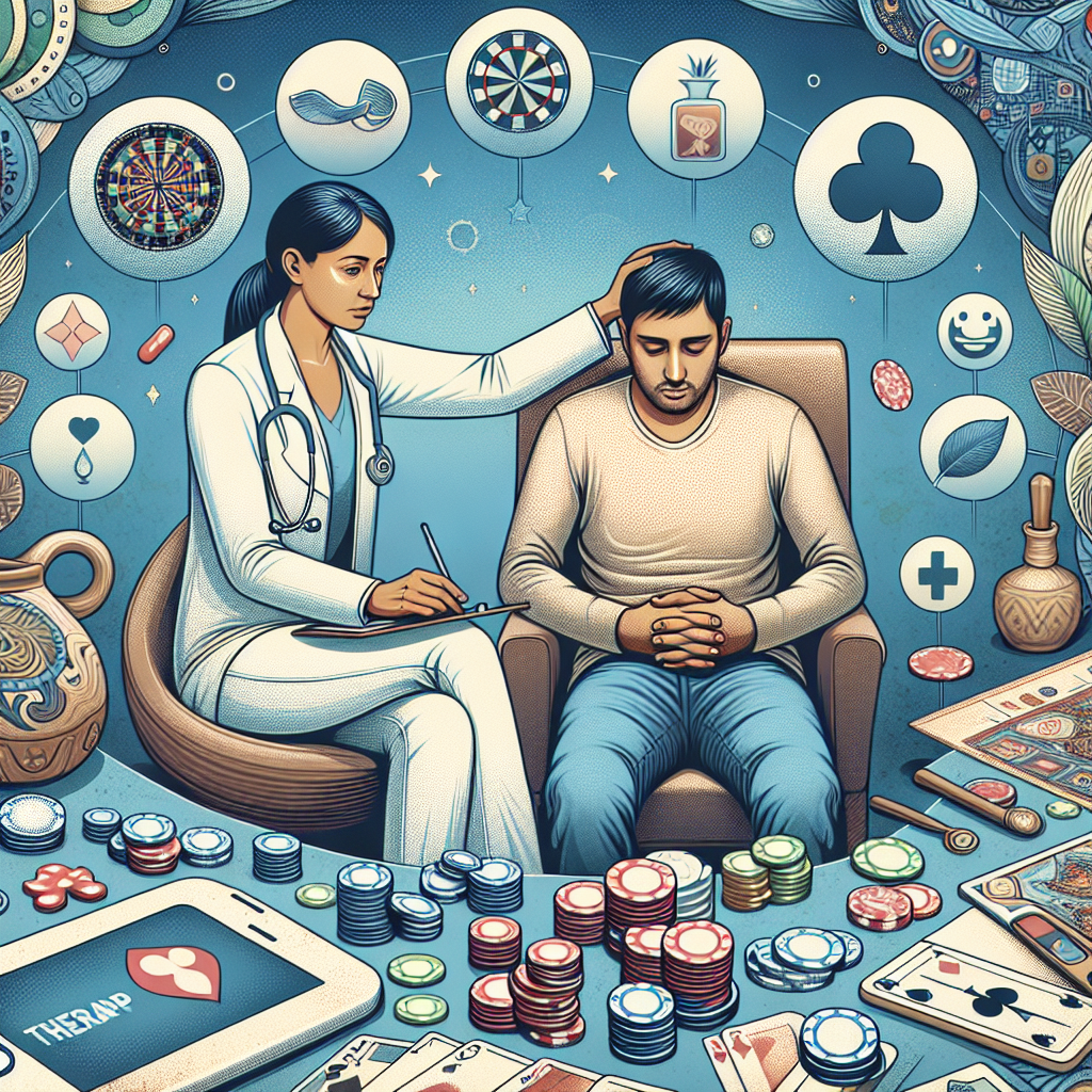 What role does therapy play in gambling addiction recovery?