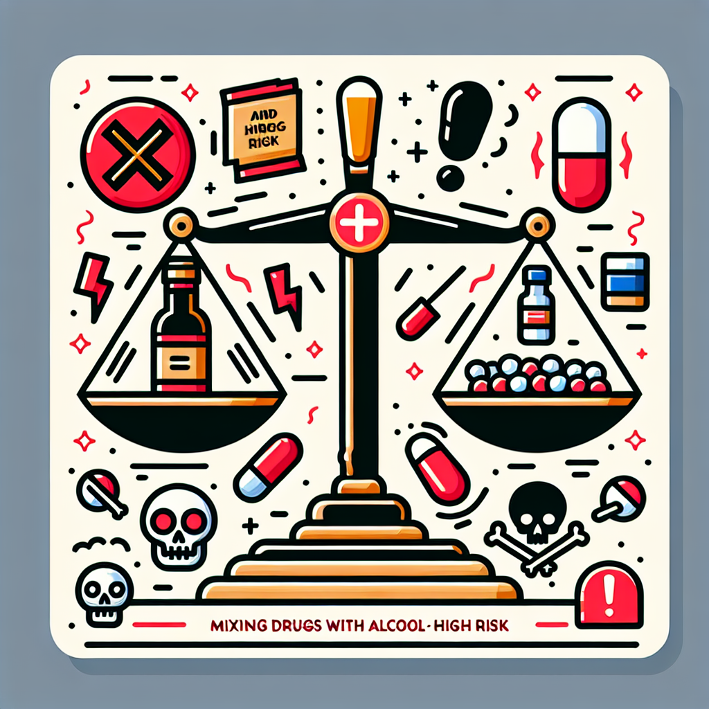 What are the dangers of mixing drugs with alcohol?