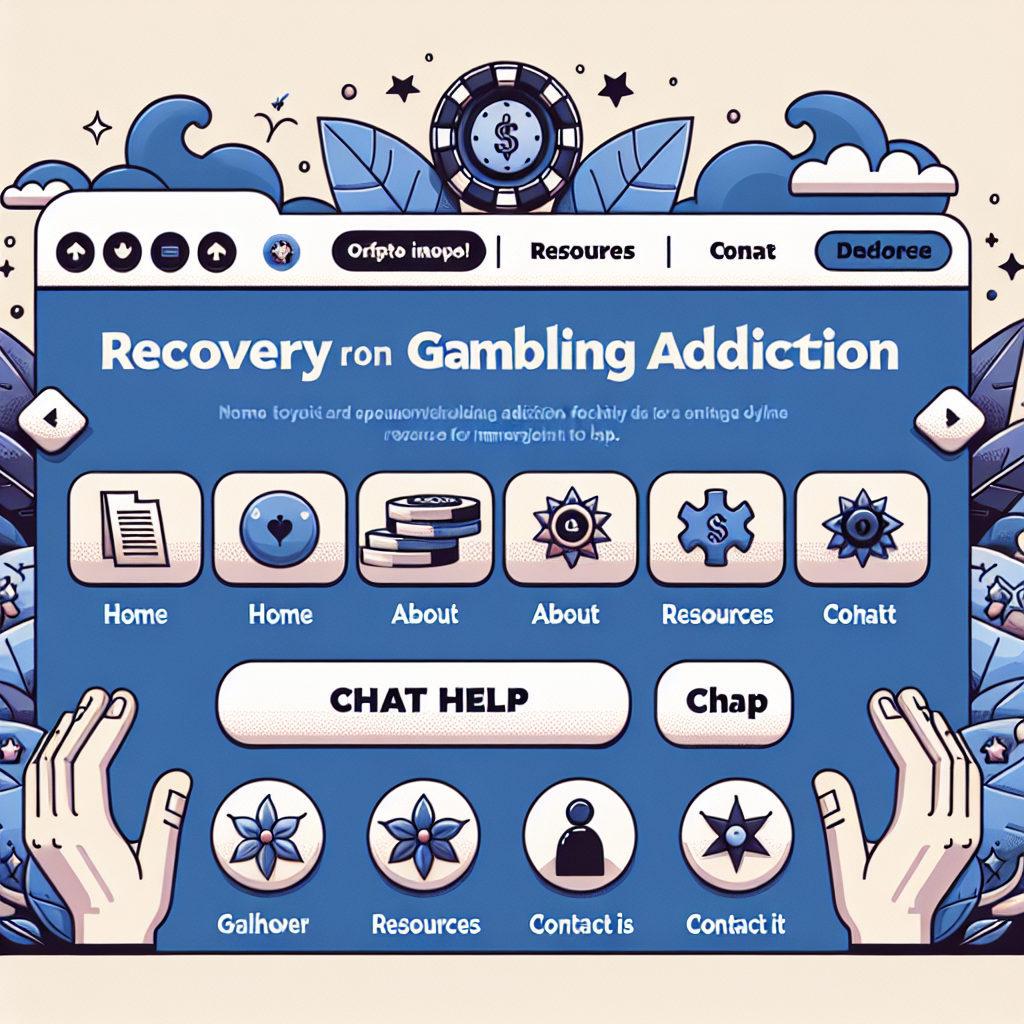 Are there online resources for gambling addiction recovery?