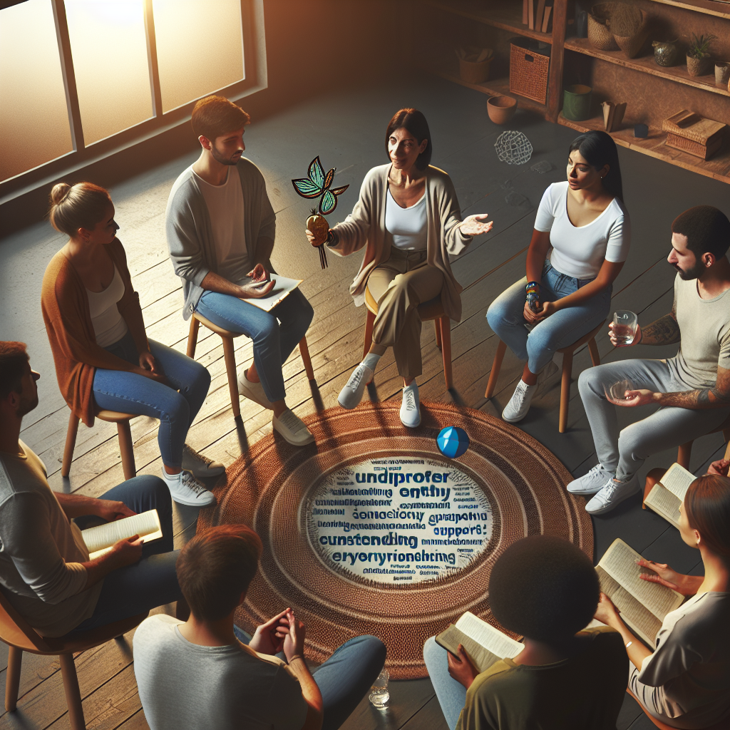 What is the role of group therapy in addiction recovery services?