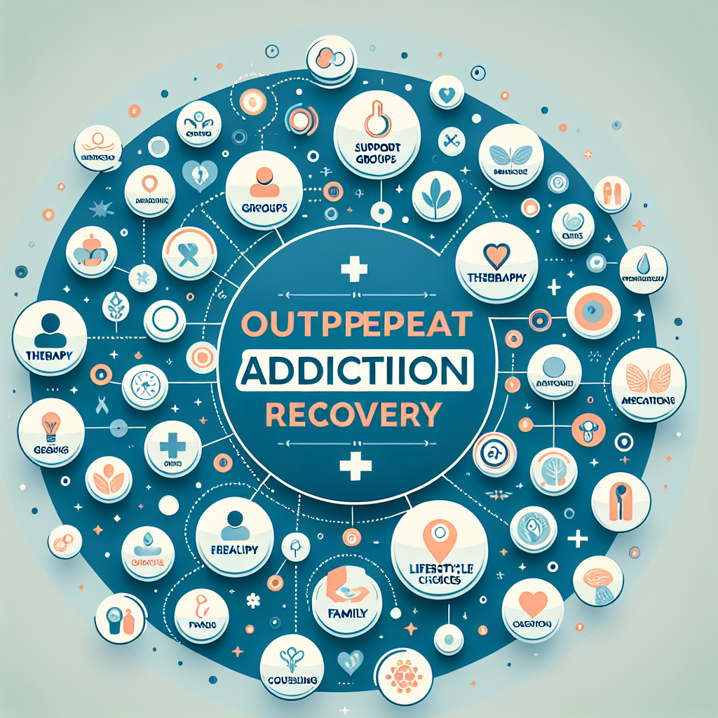 What support systems are available for outpatient addiction recovery?