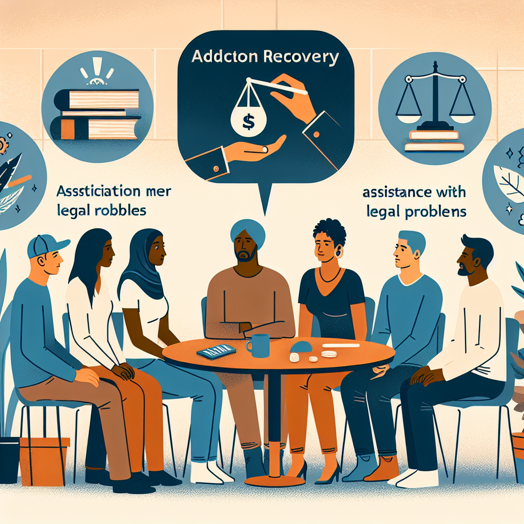 Can addiction recovery services help with legal problems related to addiction?