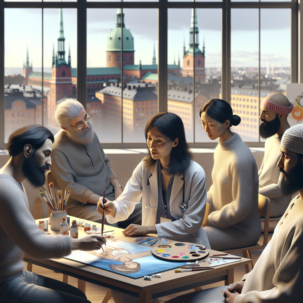 How Art Therapy Aids Recovery from Fentanyl Addiction in Stockholm